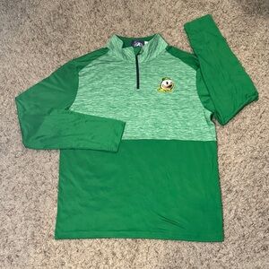 Oregon Ducks Captivating Official NCAA Quater-Zip Men’s Pullover (New)